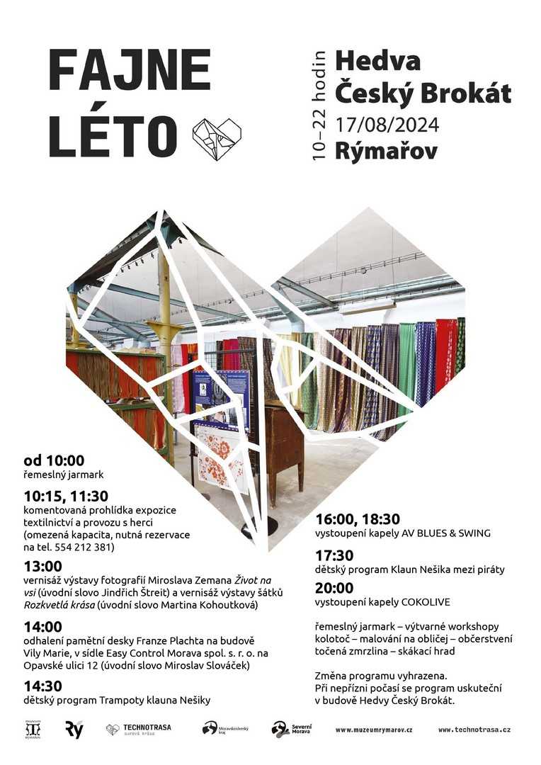 Fajné léto prožijete v rýmařovské textilce