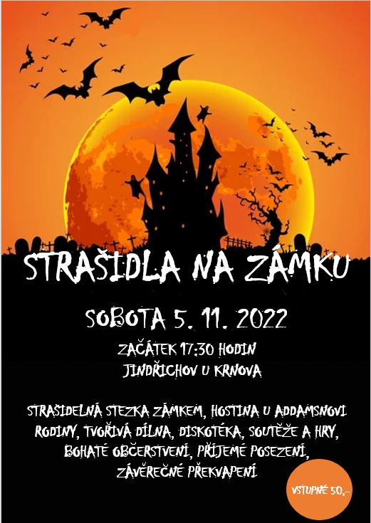 Strašidla na zámku i možná i v bazénu