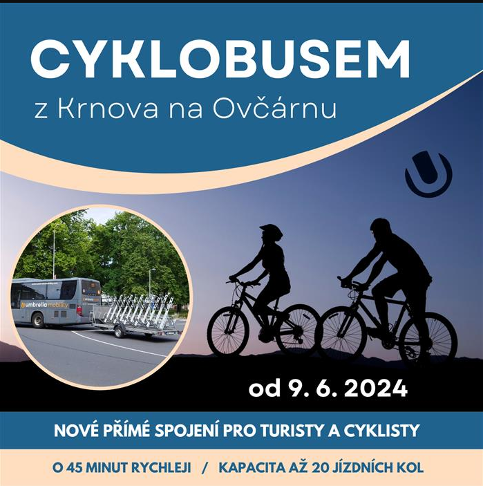 Na Ovčárnu pojedou dva cyklobusy, senioři dojedou až k vysílači