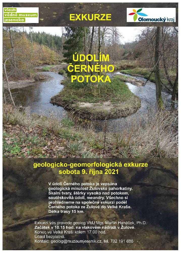 Projděte se údolím tajuplného Černého potoka