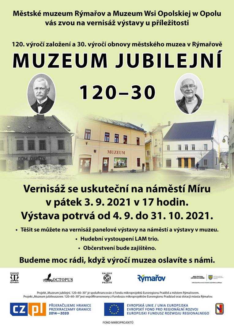 Oslavte jubilea muzea v Rýmařově