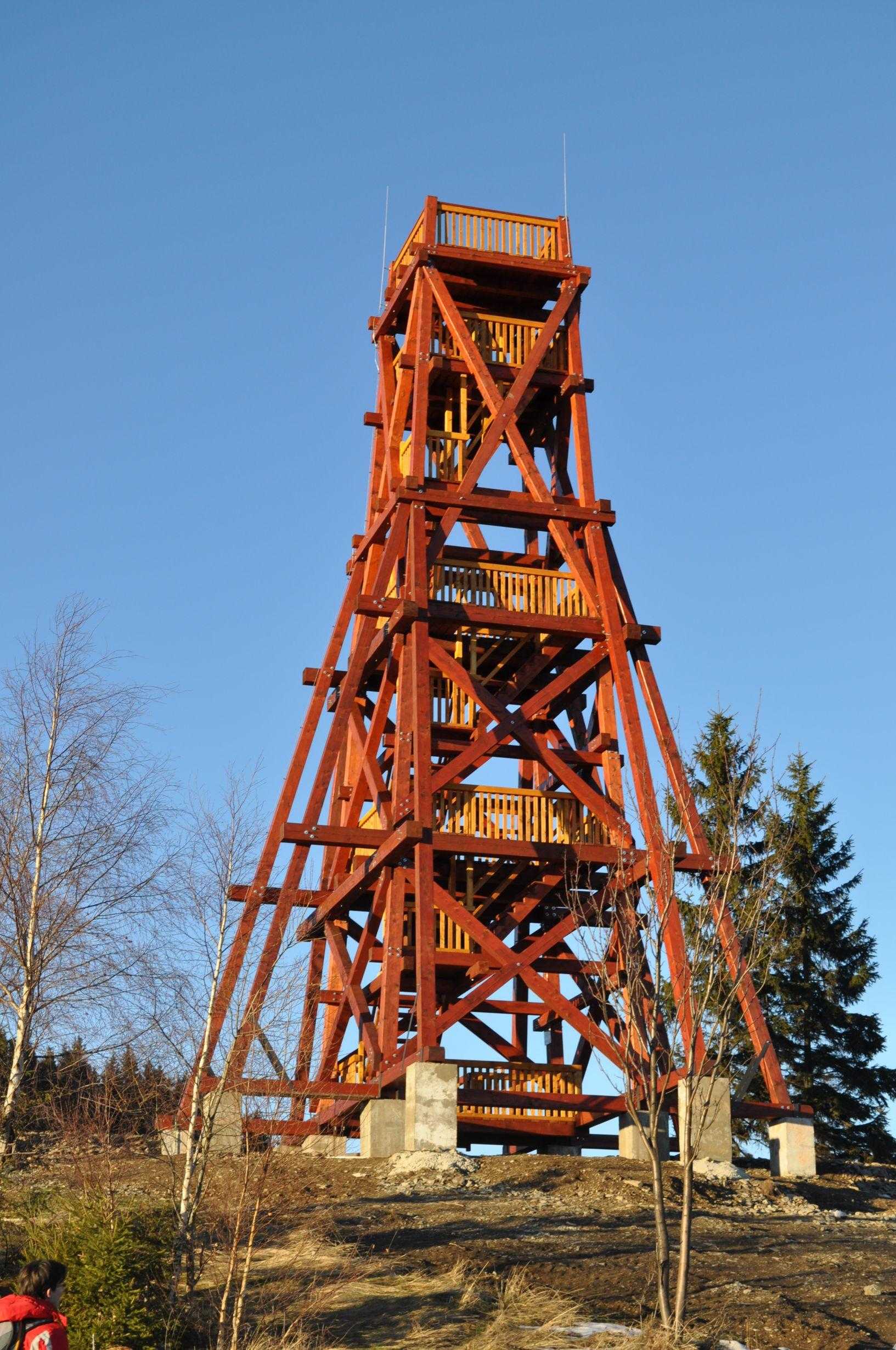 Rozhledna Na skalce, Holčovice
