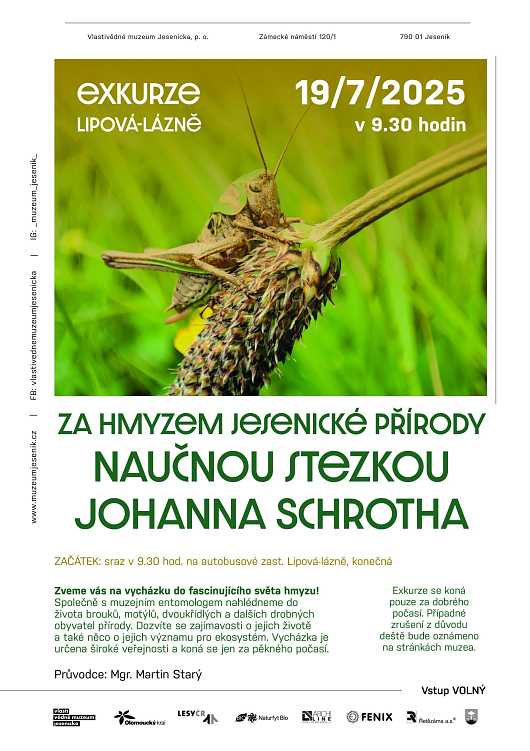 Vydejte se naučnou stezkou Johanna Schrotha