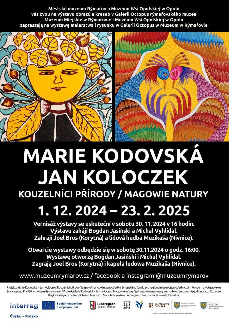 Kouzelníky přírody najdete v rýmařovské galerii Octopus