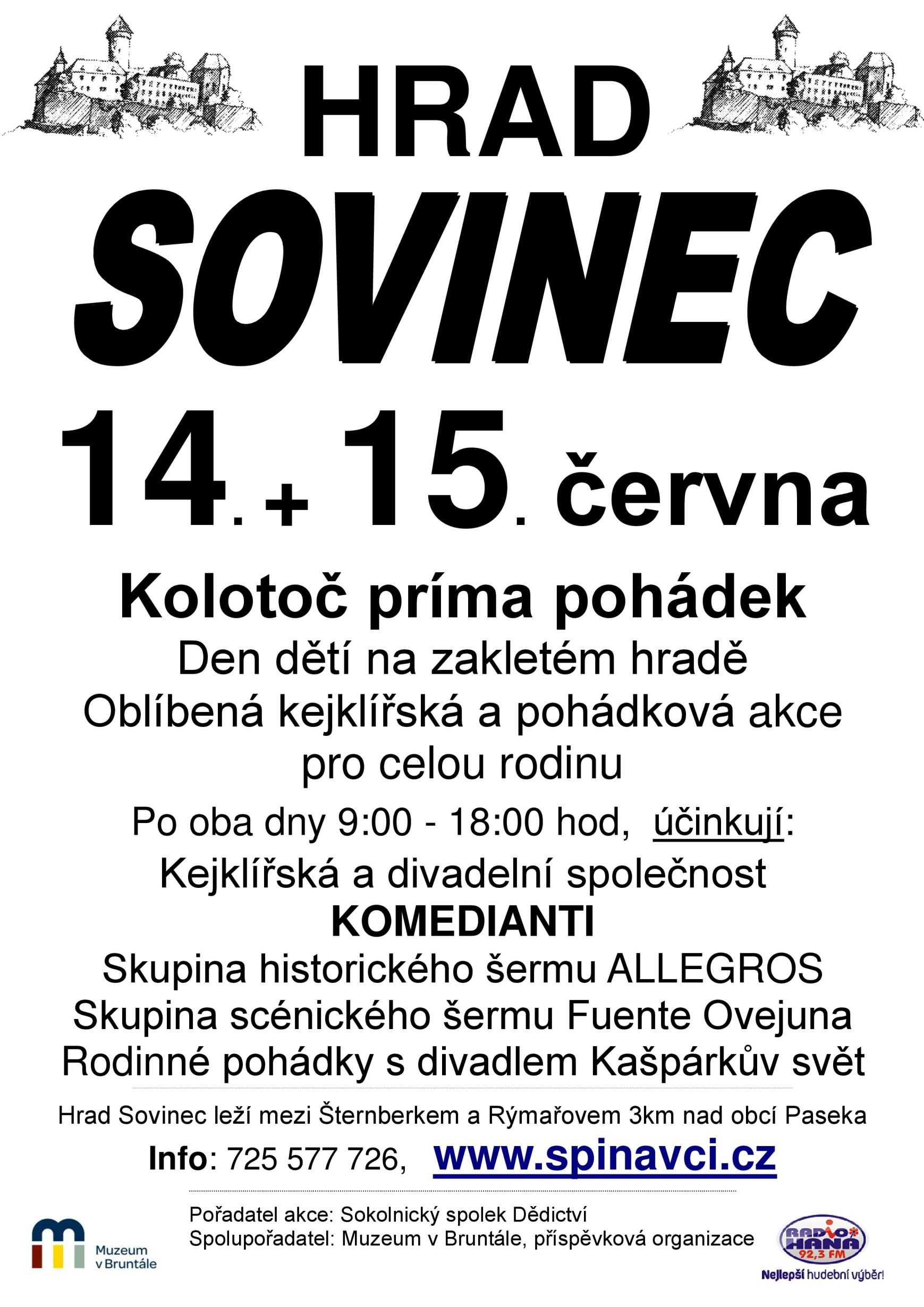 Putujte z pohádky do pohádky na Sovinci