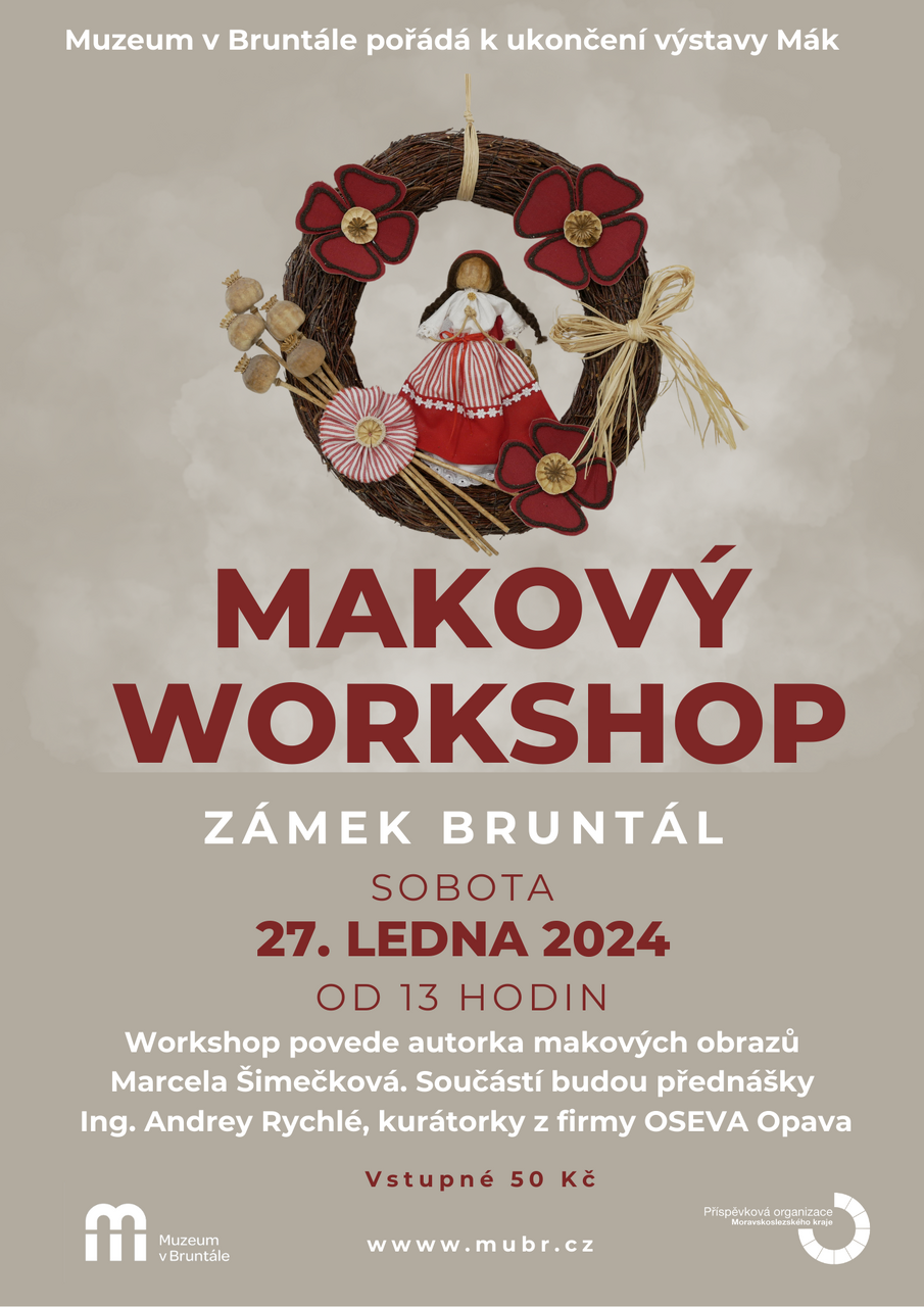 Přijďte tvořit na Makový workshop