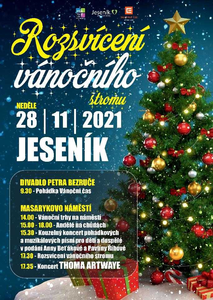 První adventní neděli prožijte v Krnově, Rýmařově či Jeseníku