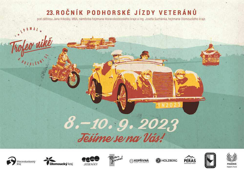 Jízda veteránů Trofeo Niké se po roce vrací do Jeseníků