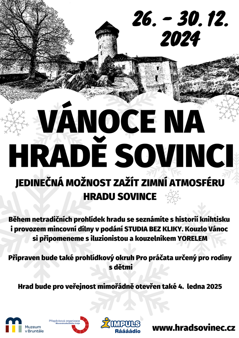 Zjistěte, jak se žilo na Sovinci v zimě