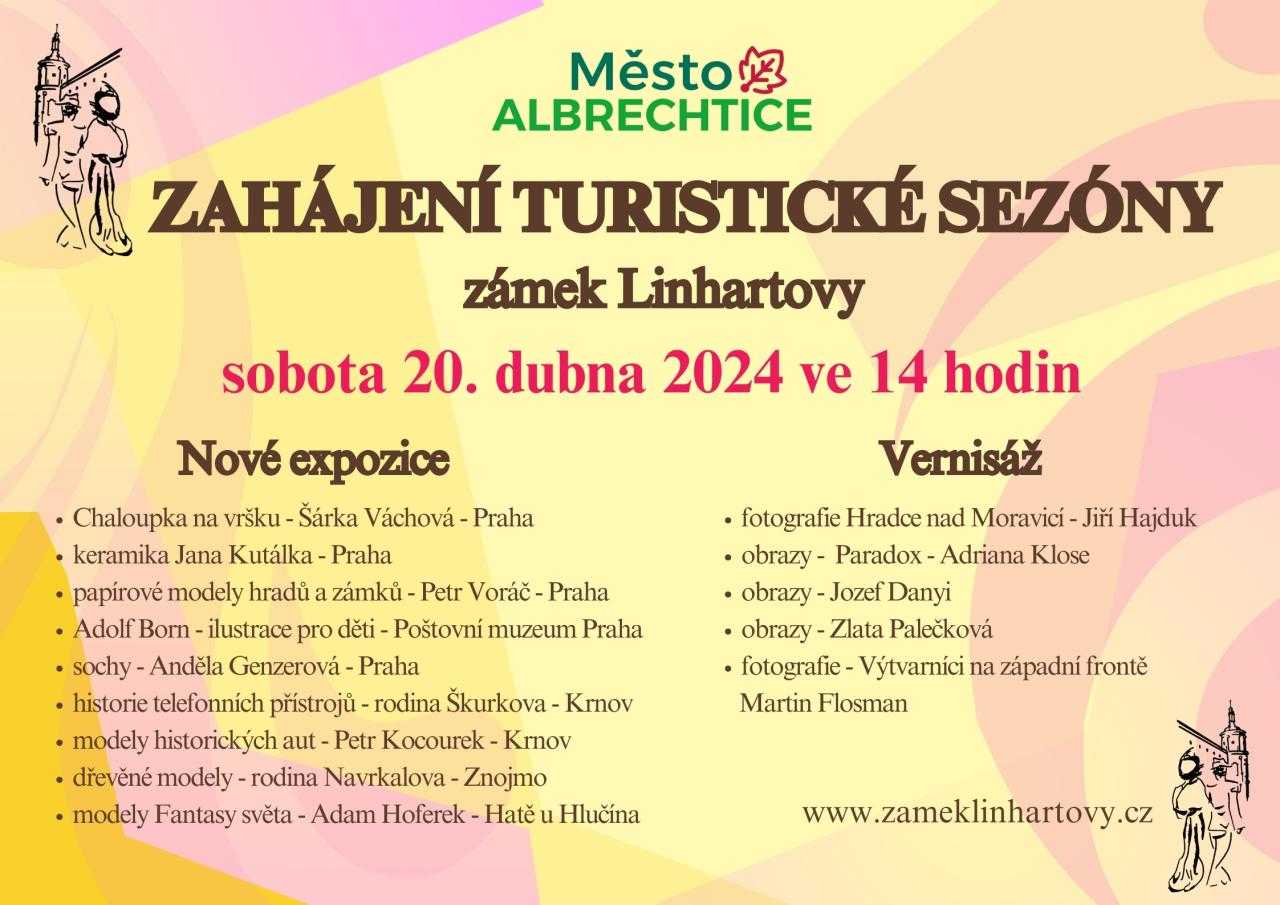 Zahajte turistickou sezonu na zámku v Linhartovech