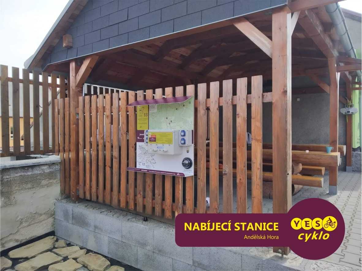 Nabíjecí stanice pro elektrokola - Restaurace U Supa