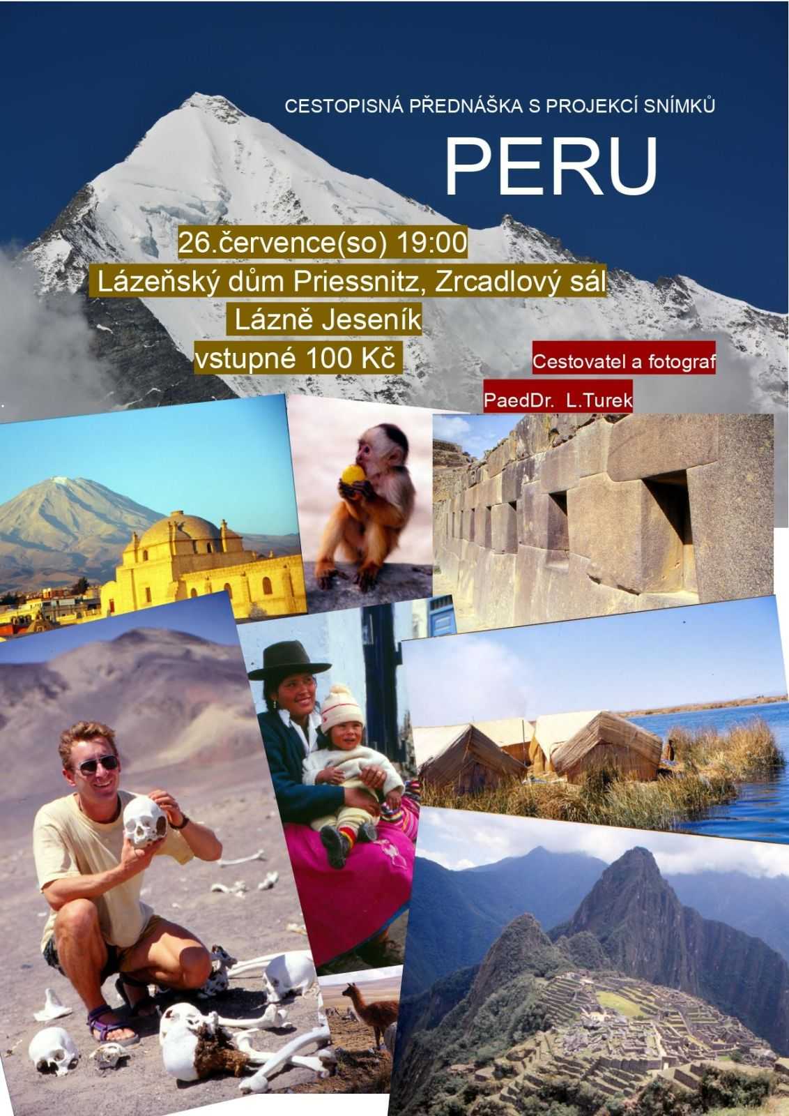 CESTOPISNÁ PŘEDNÁŠKA - PERU