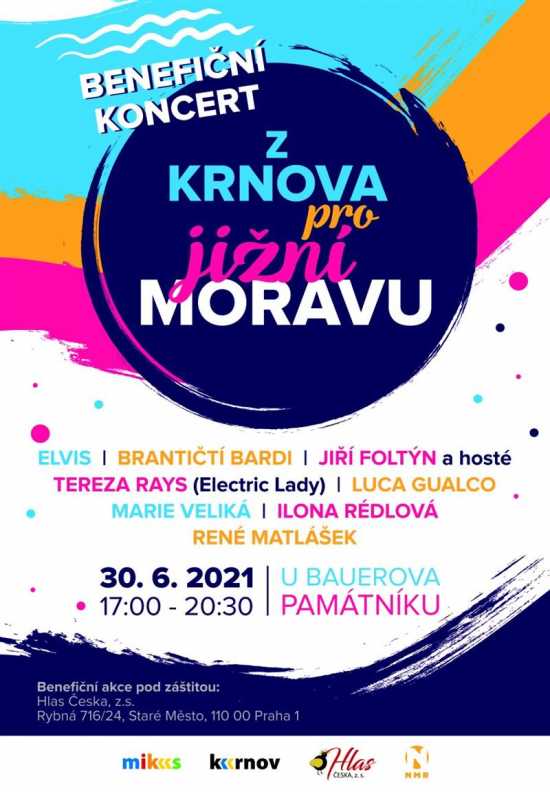 Benefiční koncert pro jižní Moravu