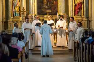 Schola Gregoriana Pragensis zazpívá v bruntálském kostele