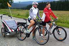 Euroregion Praděd už dva roky nabízí cyklotrasy přátelské turistům s elektrokoly